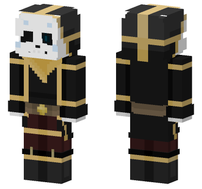 Empireverse Reaper Sans Minecraft Bedrock skin