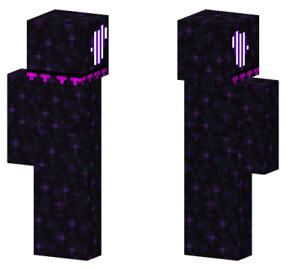 End Ignited Sculk Raptor Minecraft Bedrock skin