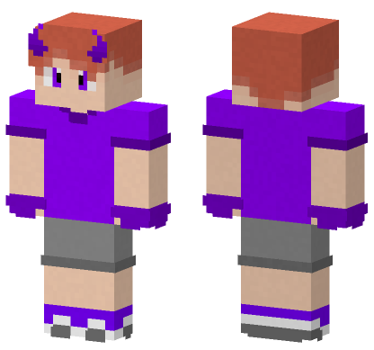 Ender Demos Skin Minecraft Bedrock skin