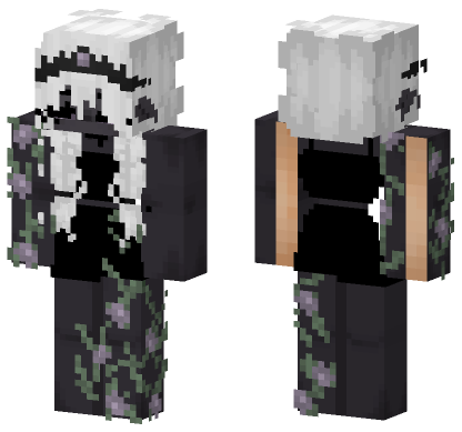 Ender Princess Skin Minecraft Bedrock skin