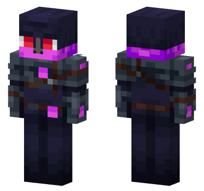 Enderman Skin Minecraft Bedrock skin