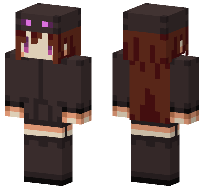 Enderman Skin Minecraft Bedrock skin