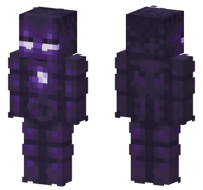Enderman Skin Minecraft Bedrock skin