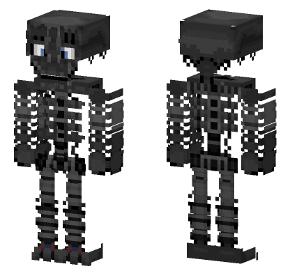 Endo 01 FNAF1 Minecraft Bedrock skin