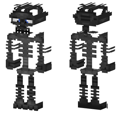 Endo 02 Five Nights Minecraft Bedrock skin