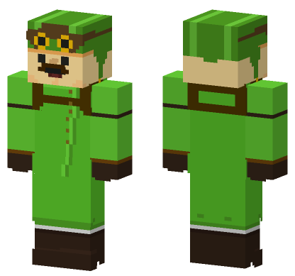 Engineer Ace Of Spades Minecraft Bedrock skin