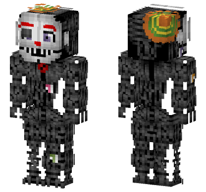 Ennard Five Nights Freddy Minecraft Bedrock skin