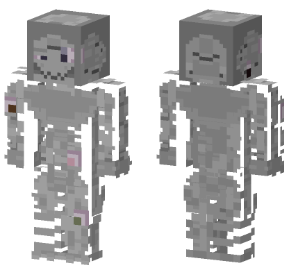 Ennard Without Mask Minecraft Bedrock skin