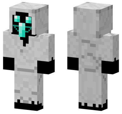 Entity505 Creepypasta Skin Minecraft Bedrock skin