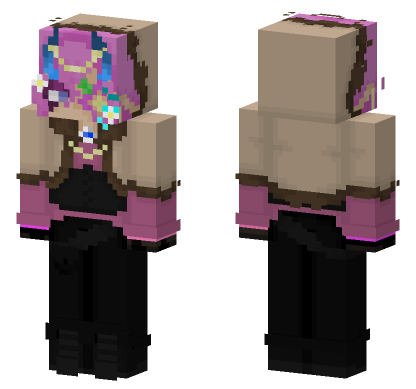 Enyo Short Hair Minecraft Bedrock skin