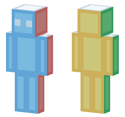 Ephemera Blank Minecraft Bedrock skin