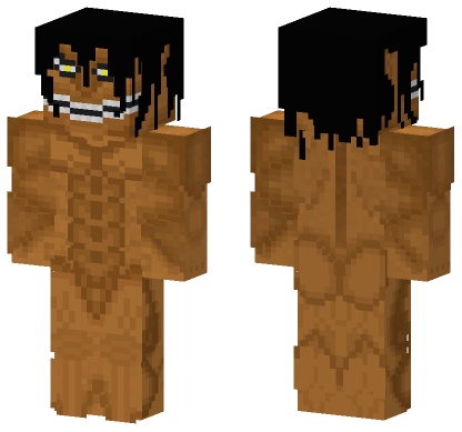 Eren S Titan Form Minecraft Bedrock skin