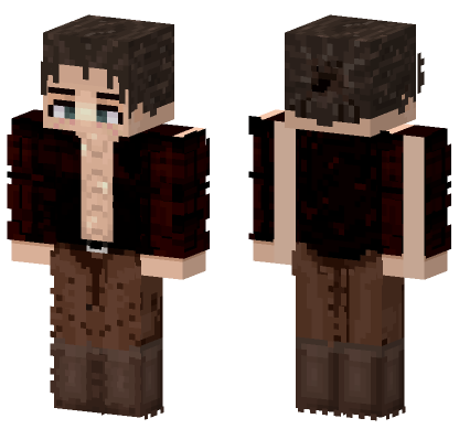 Eren Yeager Skin Minecraft Bedrock skin