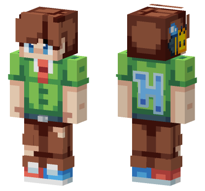 Esh V2 Bee Minecraft Bedrock skin