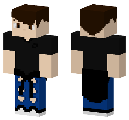 Esse Daqui Sou Eu Minecraft Bedrock skin
