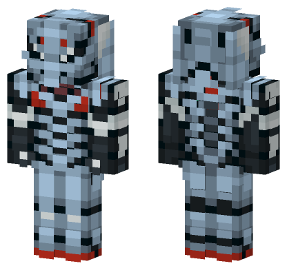 Eva 04 Mech Minecraft Bedrock skin
