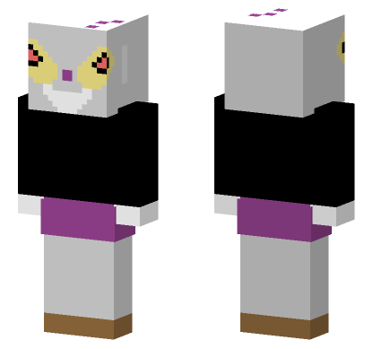 Evil Cuphead Minecraft Bedrock skin