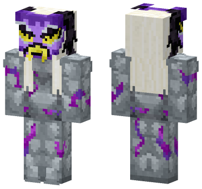 Evil Harumi Oni Mask Minecraft Bedrock skin