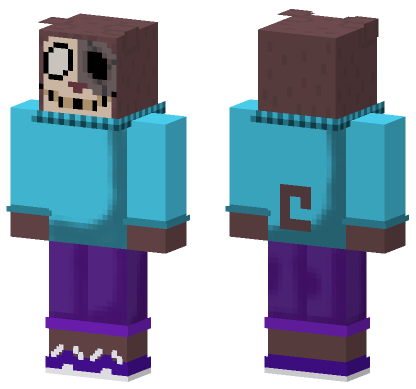 Evil Jimmy Max Design Pro Minecraft Bedrock skin