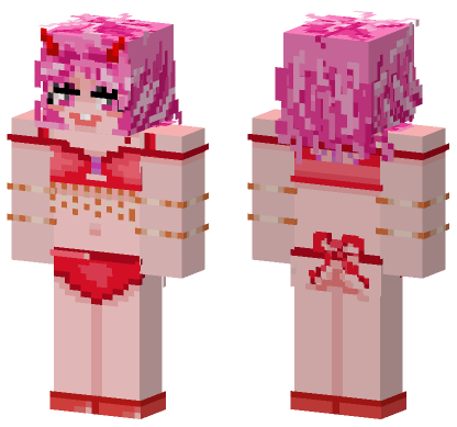 Evil Mita Minecraft Bedrock skin