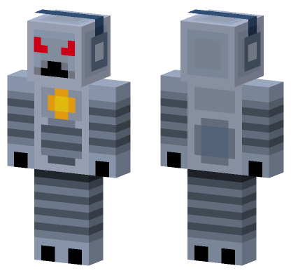 Evil Robot Minecraft Bedrock skin