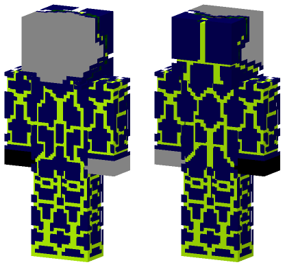Extraterrestrial Cyborg Enderman Minecraft Bedrock skin