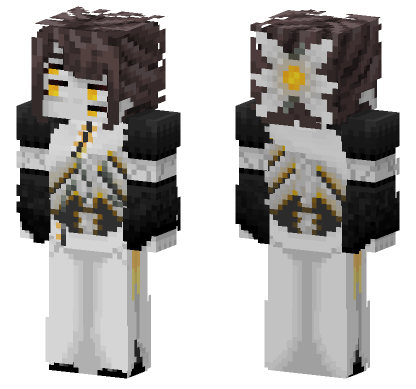 Eye Blossom HD Minecraft Bedrock skin