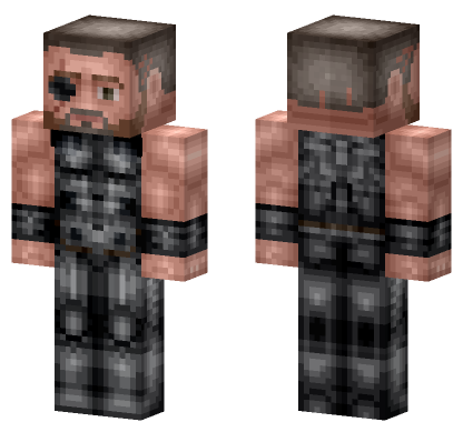 Eye Patch Thor Odinson Minecraft Bedrock skin