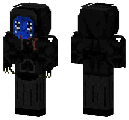 Eyeless Jack Creepypasta Minecraft Bedrock skin