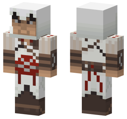 Ezio Auditore Minecraft Bedrock skin