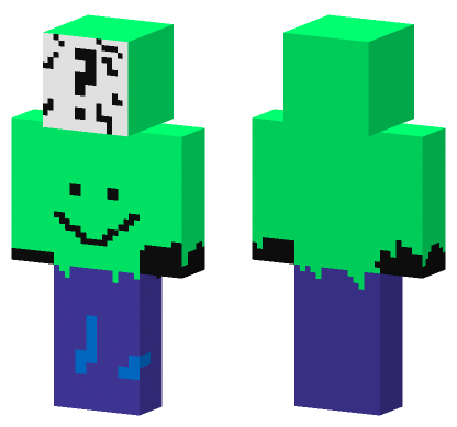 Faceless Dream Minecraft Bedrock skin