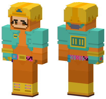 Fall Guys Digital Outfit Minecraft Bedrock skin
