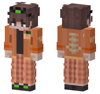 Fallfest Nick O Minecraft Bedrock skin