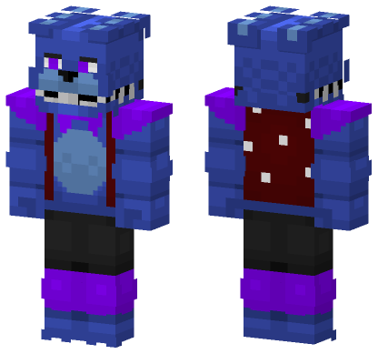 Fantasy Bonnie The Bunny Minecraft Bedrock skin