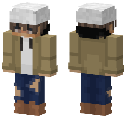Fashion PVP Skin 3 Minecraft Bedrock skin