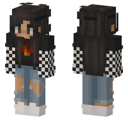Fashion PvP Skin 7 Minecraft Bedrock skin