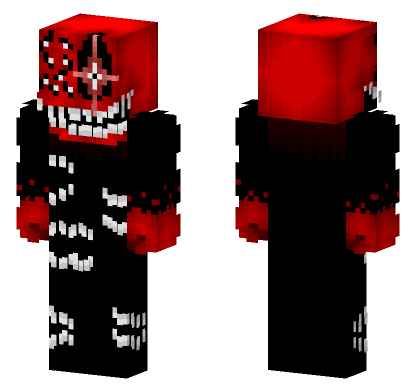 Fatal Error Sonic EXE Minecraft Bedrock skin