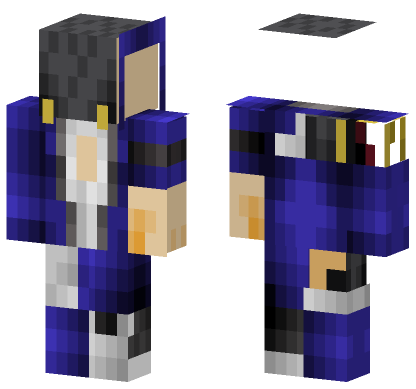 Favorite Anime 3 Minecraft Bedrock skin