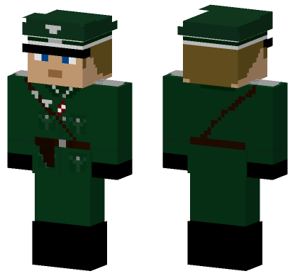 Feldgrau Officer Minecraft Bedrock skin