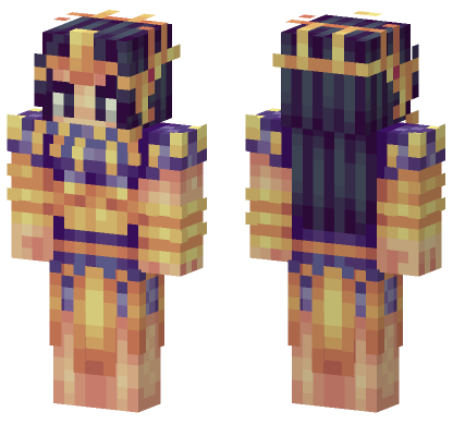 Felinka Cleopatra Minecraft Bedrock skin