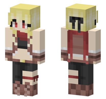 Felt Girl Minecraft Bedrock skin