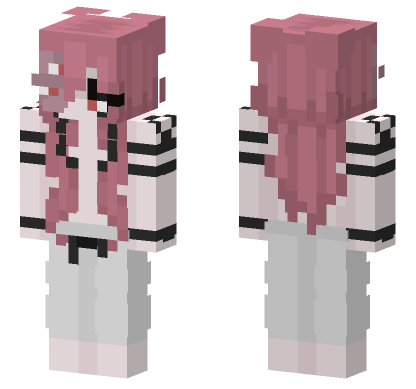Female Sukuna Skin Minecraft Bedrock skin