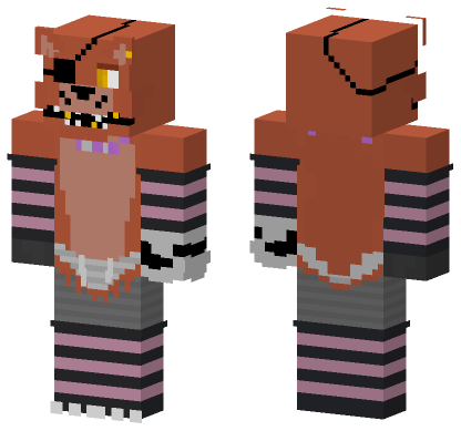 Femboy Foxy Minecraft Bedrock skin
