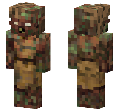 Femgh1 Camouflage Skin Minecraft Bedrock skin