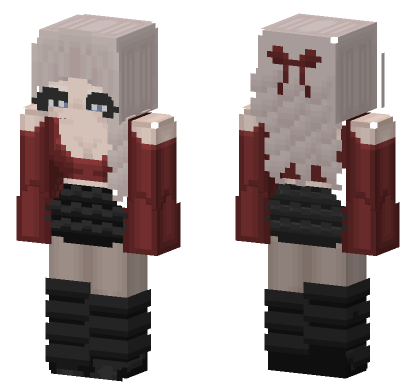 Feminine Flares And Frills Minecraft Bedrock skin