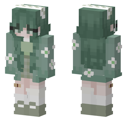 Fern Outfit Minecraft Bedrock skin