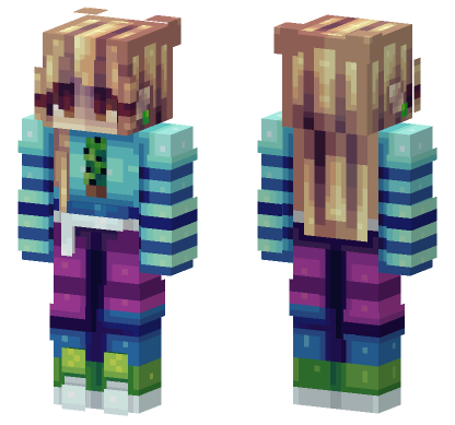 Fern Persona 1 HD Skin Minecraft Bedrock skin