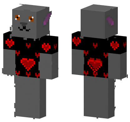 Fiki Rafiki Cat Minecraft Bedrock skin
