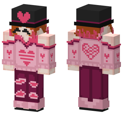 Fillph February V2 Minecraft Bedrock skin