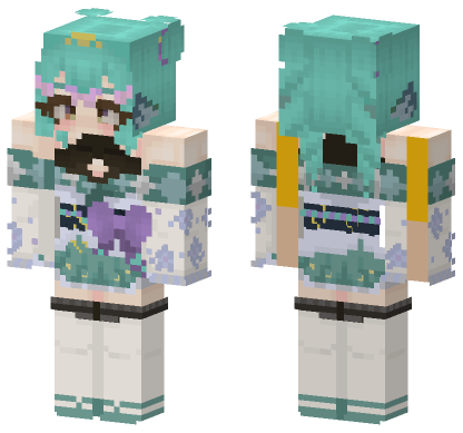 Finana Ryugu Lazulight Minecraft Bedrock skin